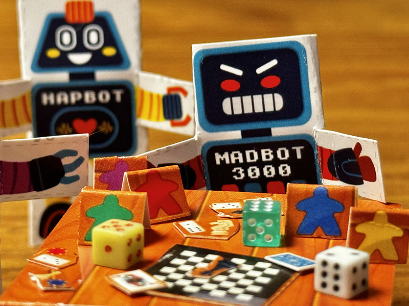 Board Game Table Flip Robots For TantrumCon